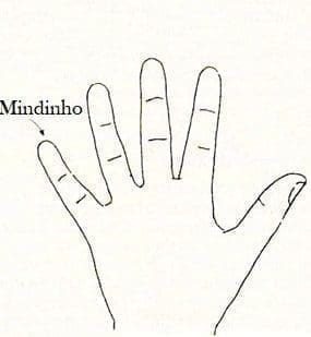 mindinho dedos quiromancia Ciência
