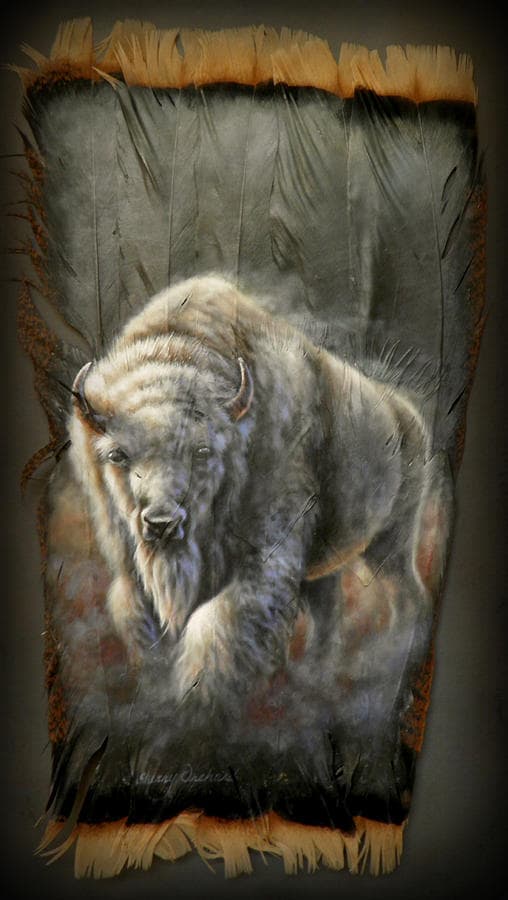 Mulher Búfalo Branco Sioux xamanismo cachimbo