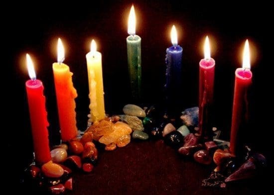 velas cores magia proteção