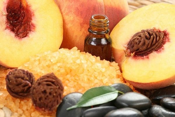 Óleo de semente de pêssego aromaterapia saúde pele rosto corpo cabelos